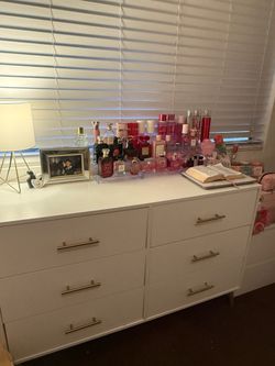 White dresser