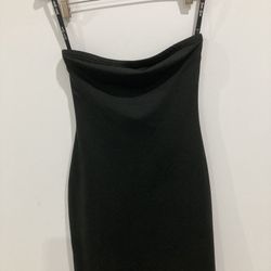 Vintage Bisou Lined Tube Dress XS