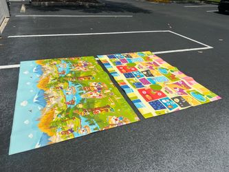 Baby play mat set