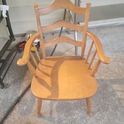 Mid Century Modern MCM Maple Chair