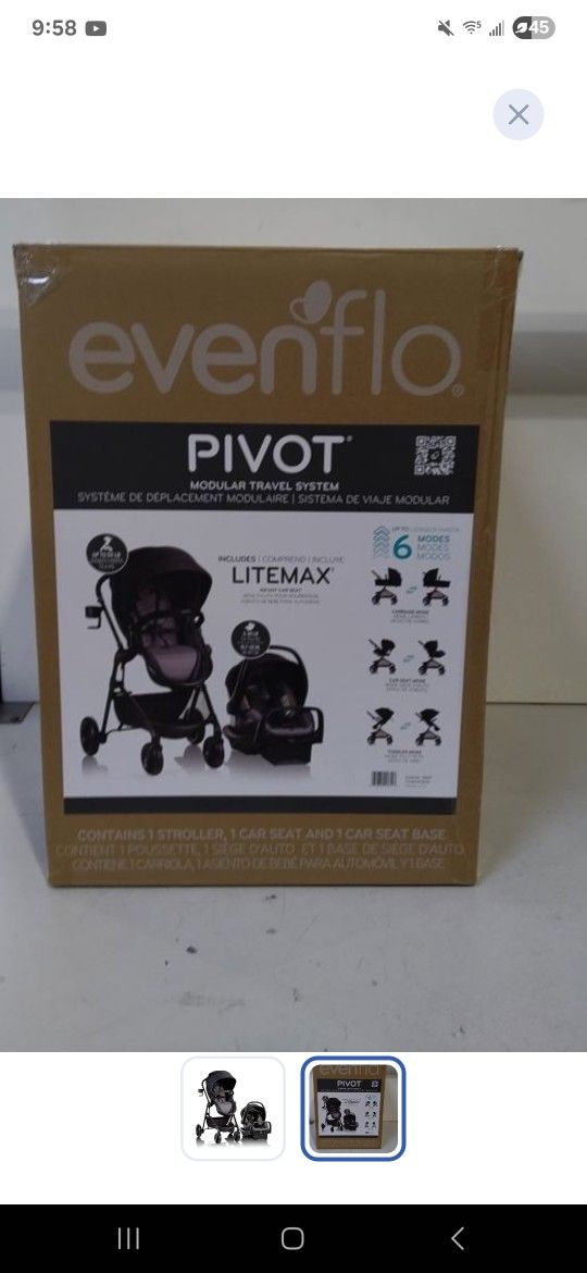 Brand New Stroller / Car Seat Set !