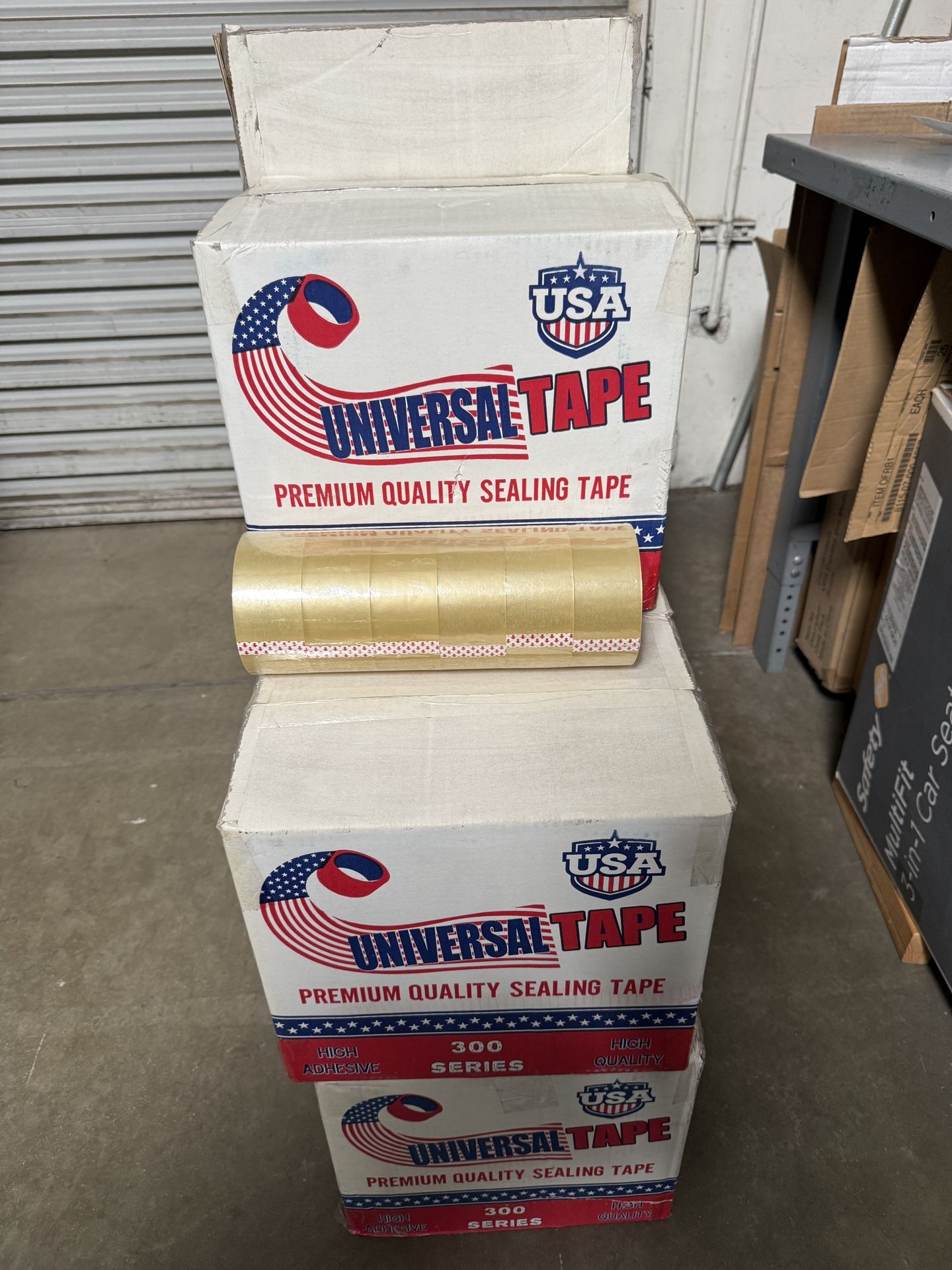 Packing tape Carton Packing Clear 36 Roll/box , 9 Boxes and 30 Rolls