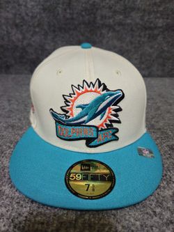 Miami Dolphins AFC New Era Fitted Cap Hat 
