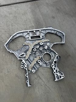 VQ40DE rear timing cover. Pathfinder Xterra Frontier