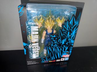 Dragon Ball Z SH Figuarts Majin Vegeta SDCC Exclusive Brown Shipper Box