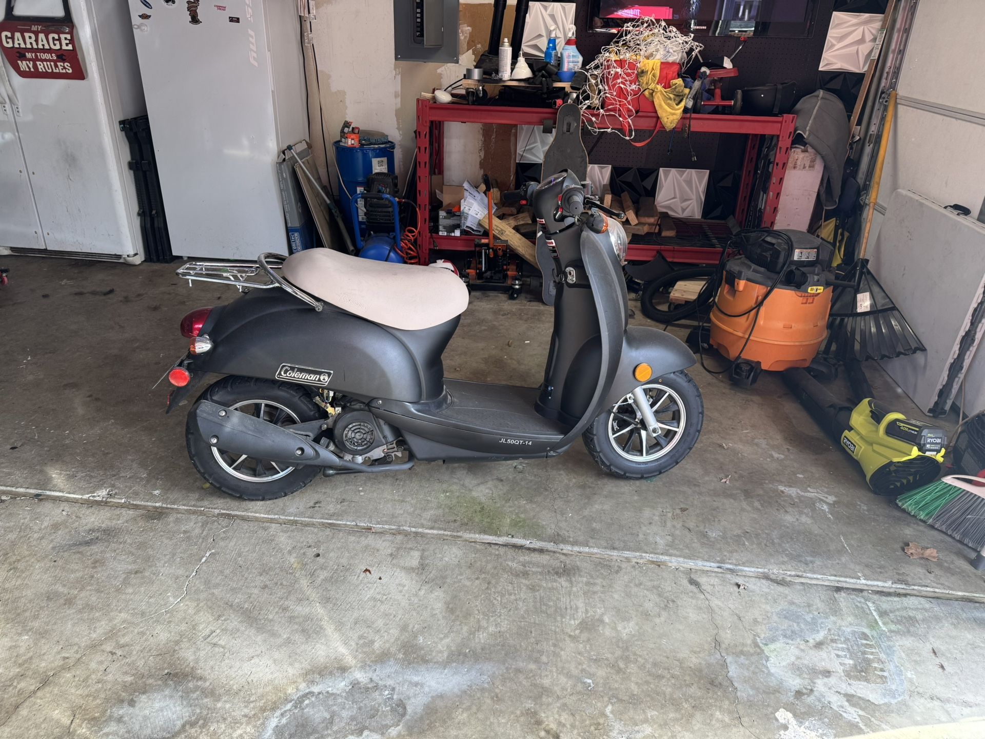 1985 Honda Gyro And A 2019 Coleman 50cc