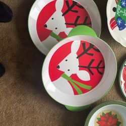 Fun Xmas Bowls & Trays