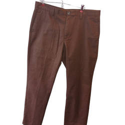 Men's Amazon essentials Brown Flat Pants  size 36x32