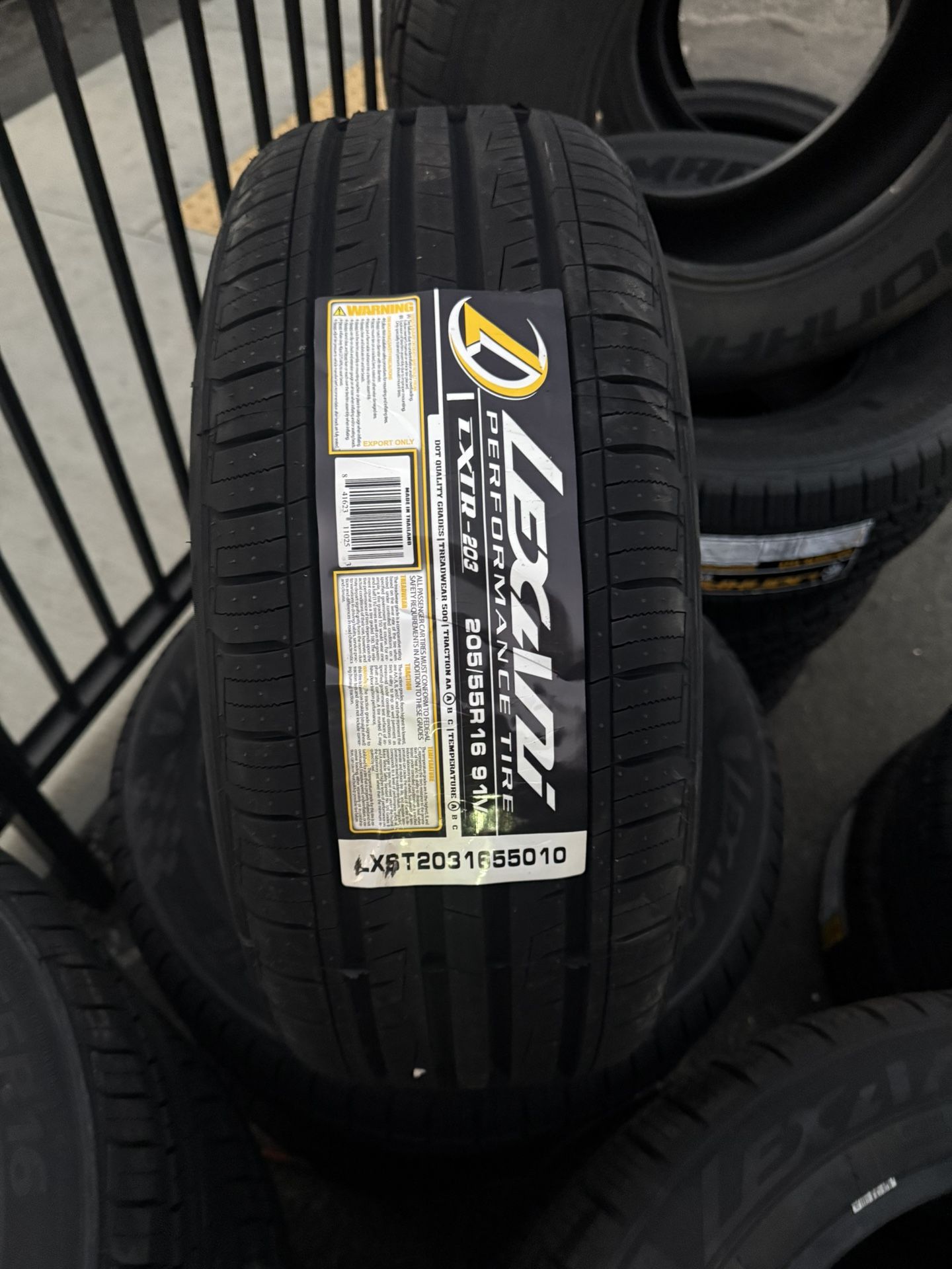 LEXANI LXTR203 205/55R16 TIRES FOR SALE!!!!