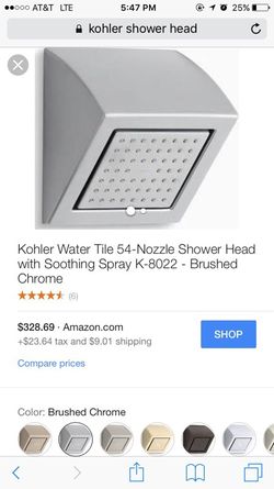 Kohler shower head