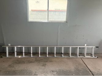 24 ft aluminum extension ladder type 2
