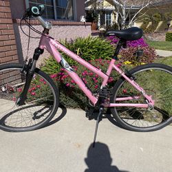 Women’s Pink Mountain Bike