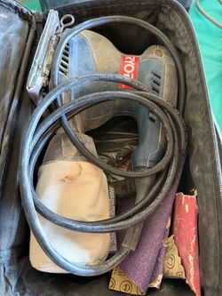 Ryobi Corded Sander with Carry Bag