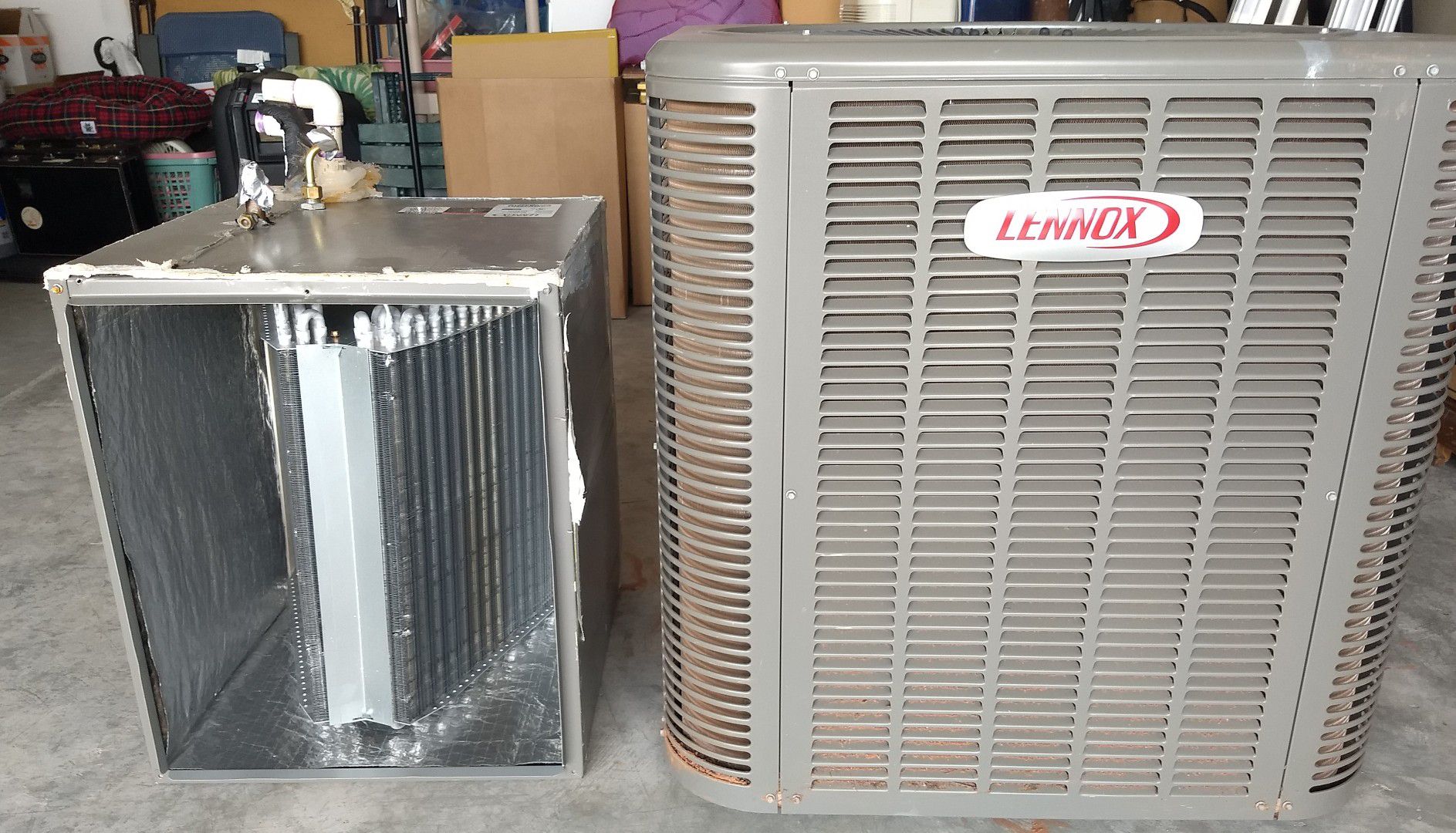 Lennox 2-Ton A/C Condenser and indoor coil