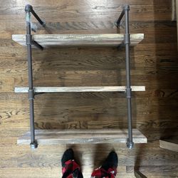 Rustic 3 Shelf 