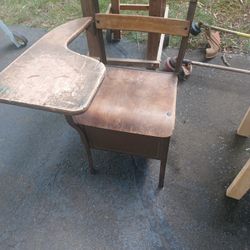 Antique School Desk