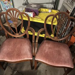 6 Seat Dining Set With Buffet cabinet 