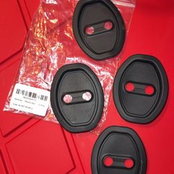 Silicone door latch prote