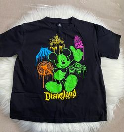 Disneyland Resort Mickey Mouse T-shirt For Kids Size S 6/7
