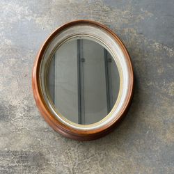 Oval Antique Mirror 