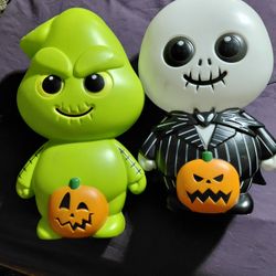Nightmare Before Christmas Blow Molds