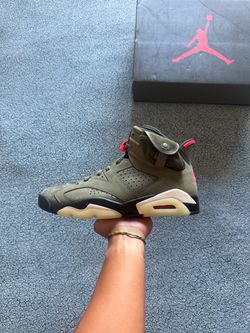 Jordan 6 Travis Scott Olive
