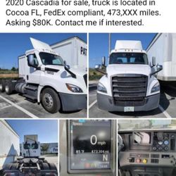 TRUCK DAYCAB FRIGHTLINER 2020