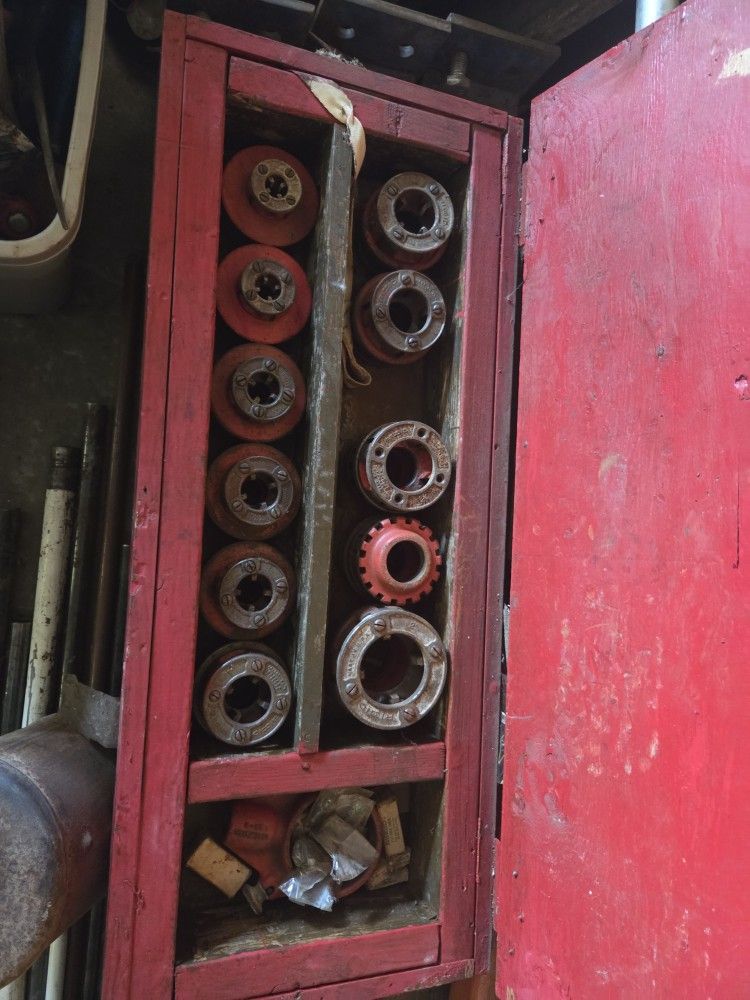 Manual Pipe Threader Set