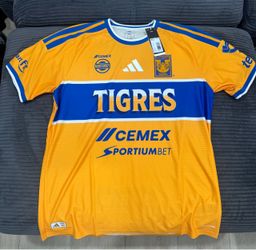 adidas Tigres UANL 26/27 Home Jersey Authentic Player Version - Size L - Brand New w/ Tags
