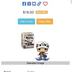 Onepiece Funko Pop Trafialgar Law 1016