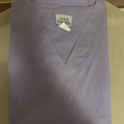 Brand New Lilac Scrub Set Size 3XL