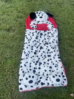 Dalmatian sleeping bag
