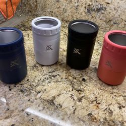 Extremus Non-Tipping Can Cooler – Double Stainless Steel Wall Isolate Cold Beverages From The Outer Surface