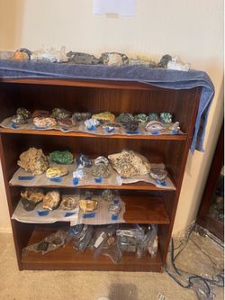 Crystal and rock collection