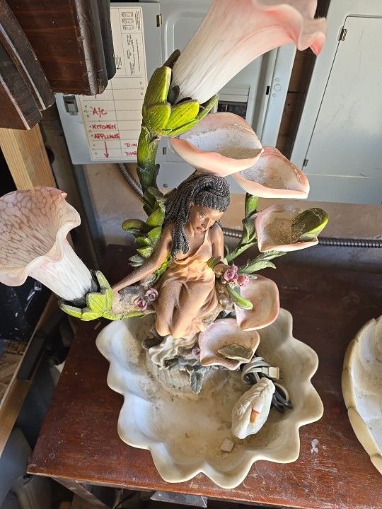 Decorative Fountain with Lights