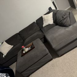 Good Condition , Couch And Ottoman 