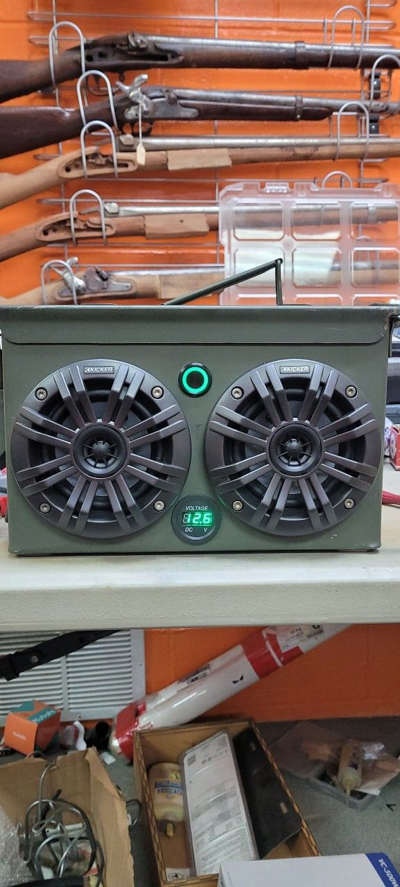 Military Bluetooth Ammo-box (Really Loud)