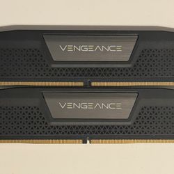 CORSAIR VENGEANCE DDR5 RAM 32GB (2x16GB) 5600MHz Memory - Black