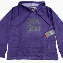 Tapout Women’s Purple Pullover Hoodie Sweatshirt Small & Large New $42 MSRP