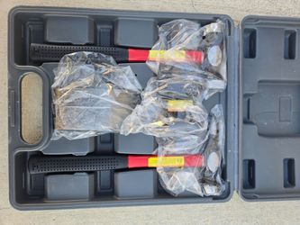 4-piece hammer and striking-tool set
