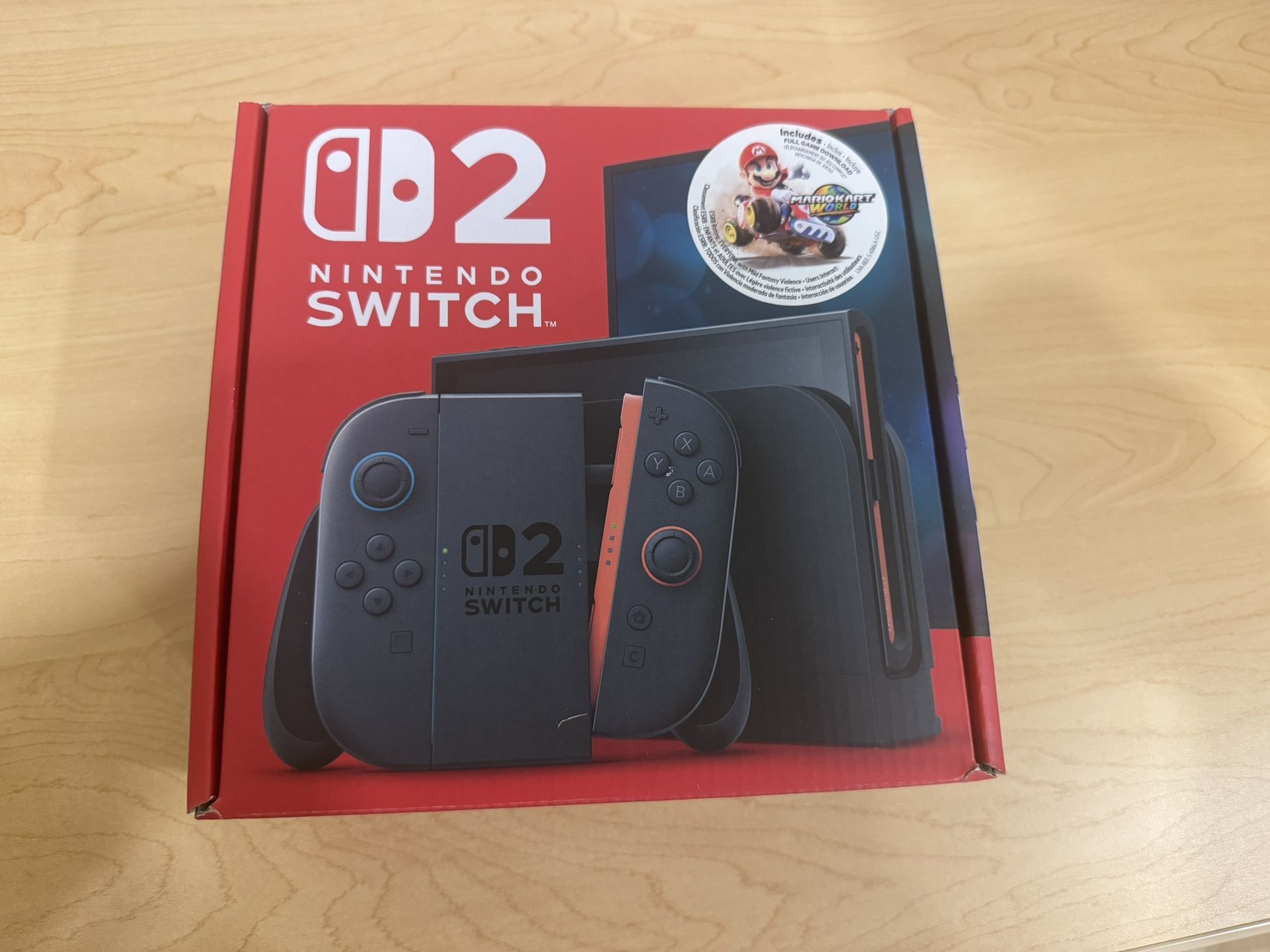 Nintendo Switch 2 Console + Mario Kart World Bundle