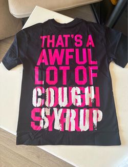 Cough syrup shirt medium