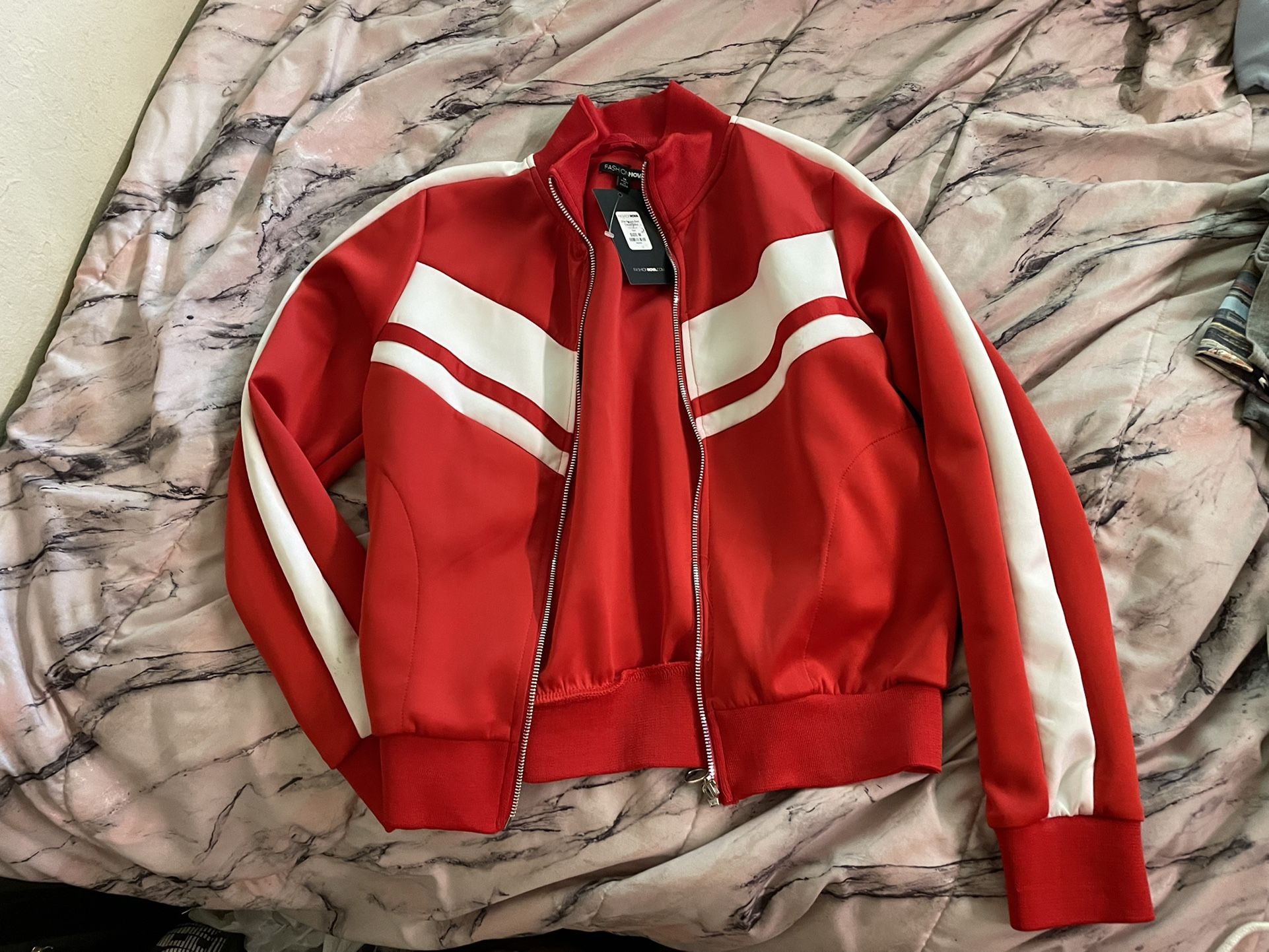 Red & White Jacket 