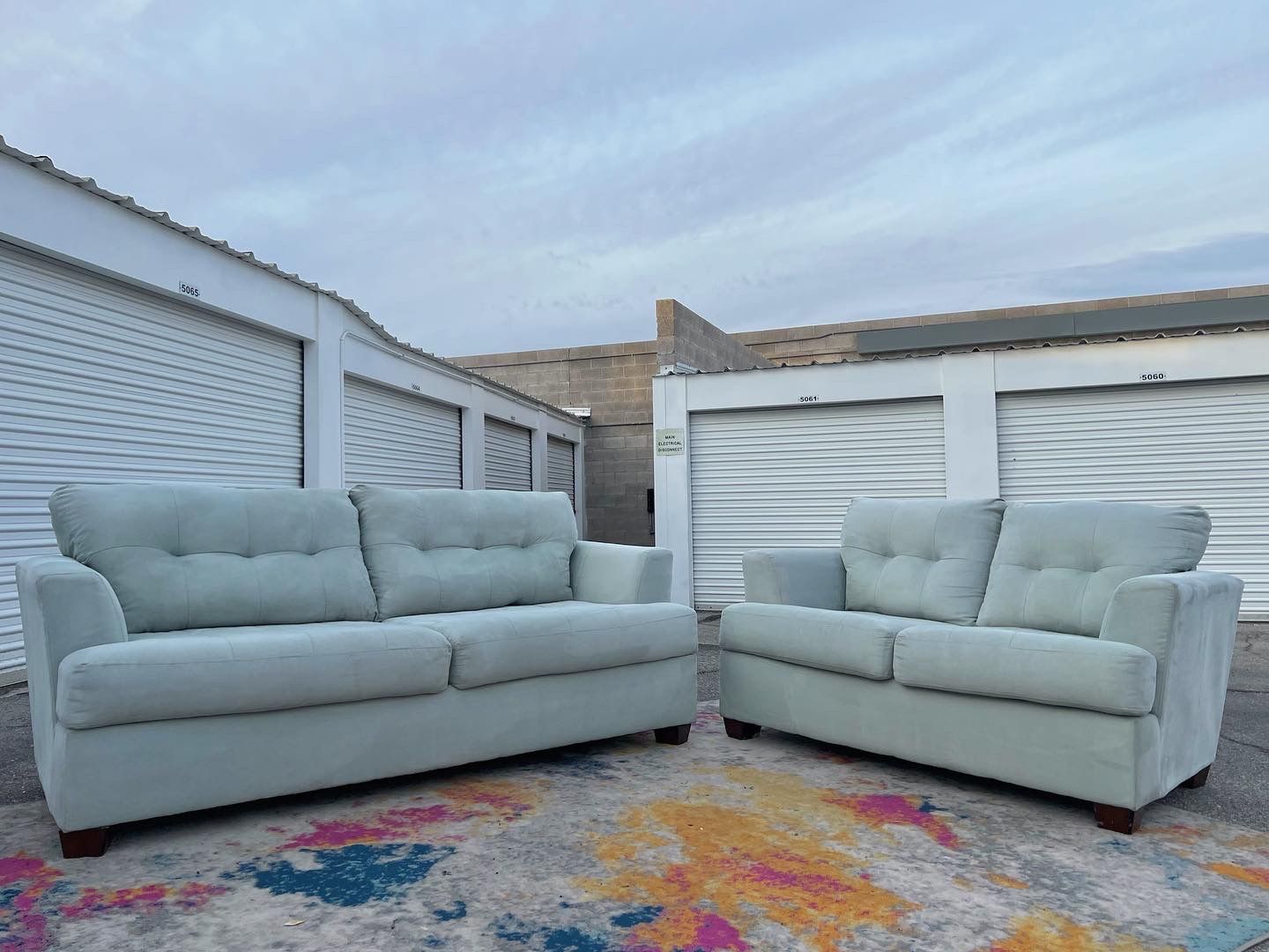 Ashley Furniture Couch And Loveseat Set + Delivery for Sale in Las