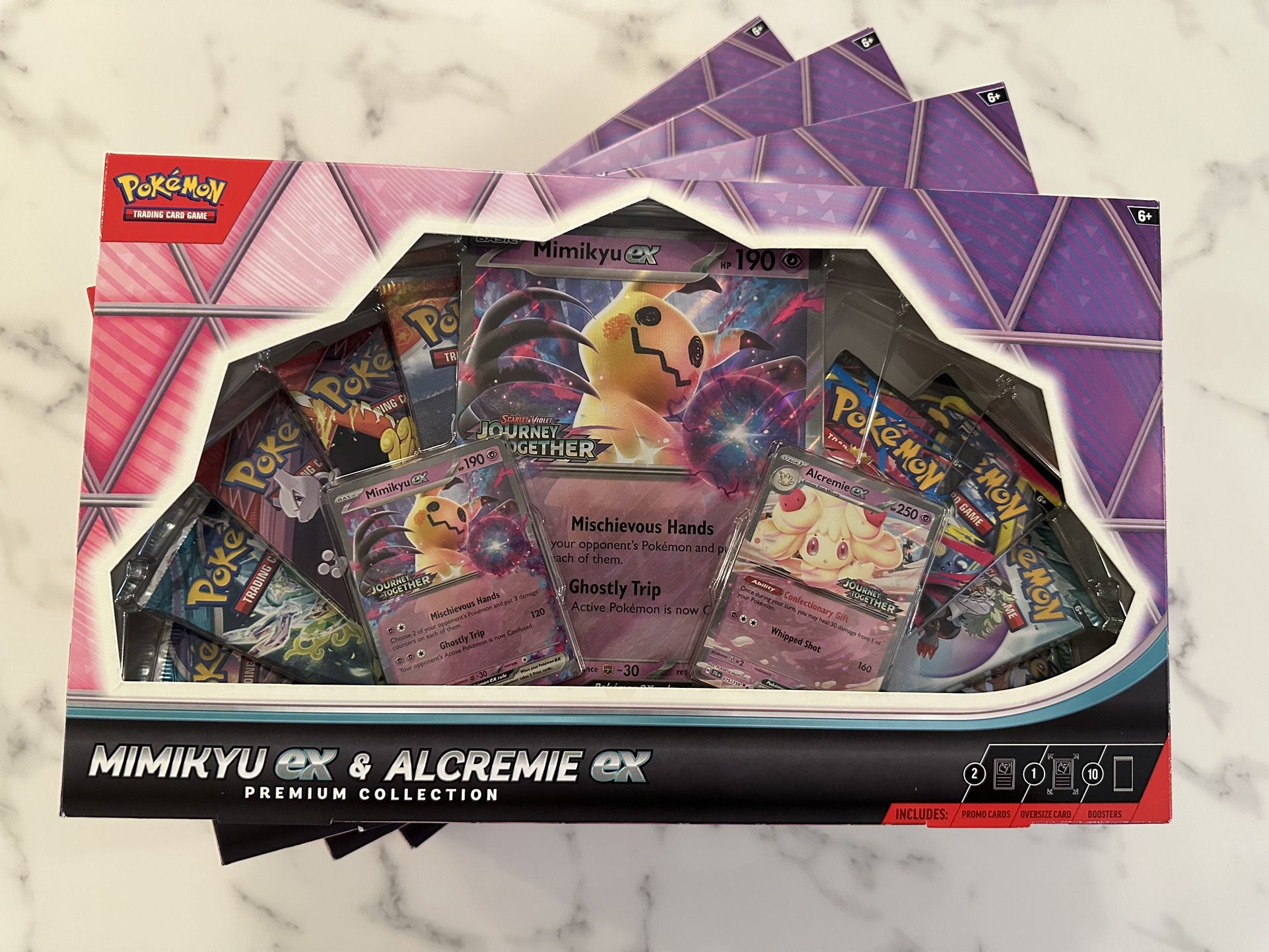 pokémon trading card game:mimikyu ex & alcremie ex premium collection Pokemon XY1 XY Base Set Booster Packets main image 0