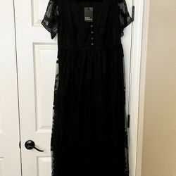 NWT black Maxi Dress 