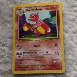 1990 charmelon Pokémon card