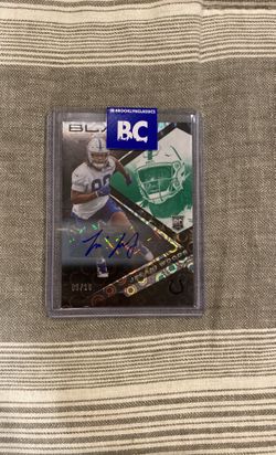 Jelani Woods Rookie Autograph. 