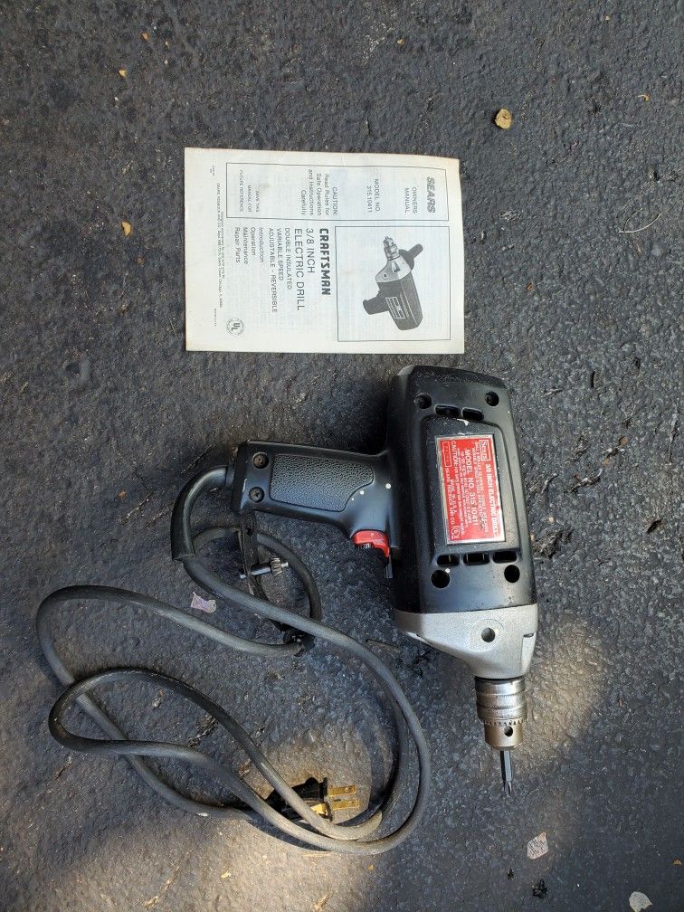 Craftsman Drill