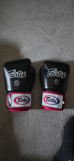 8oz Fairtex gloves.